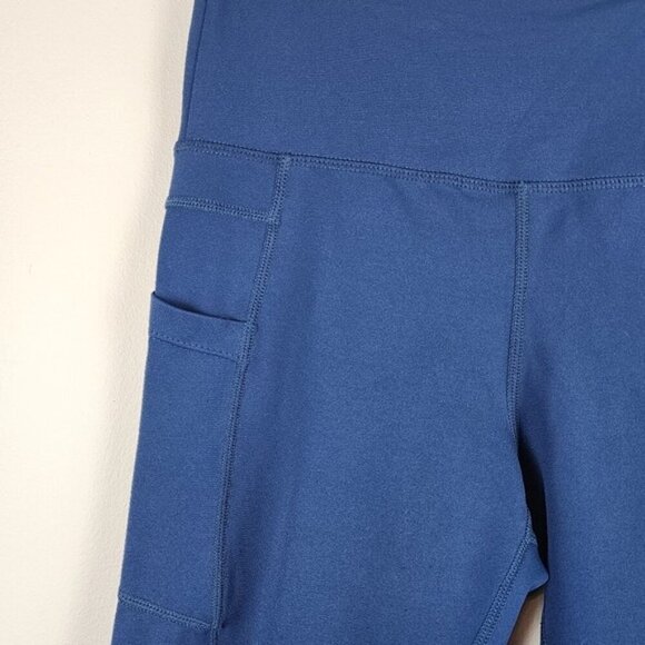 Zyia active leggings size 4 women blue cropped - Picture 3 of 9